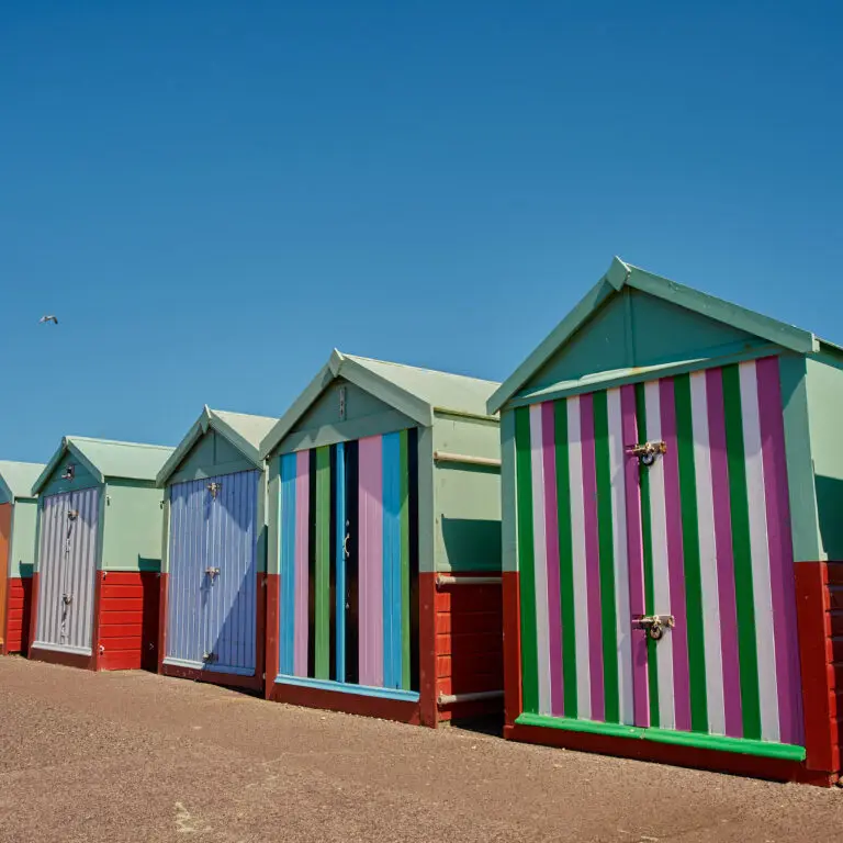 beach huts
