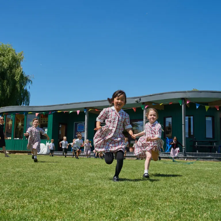 pupils running