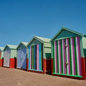 beach huts